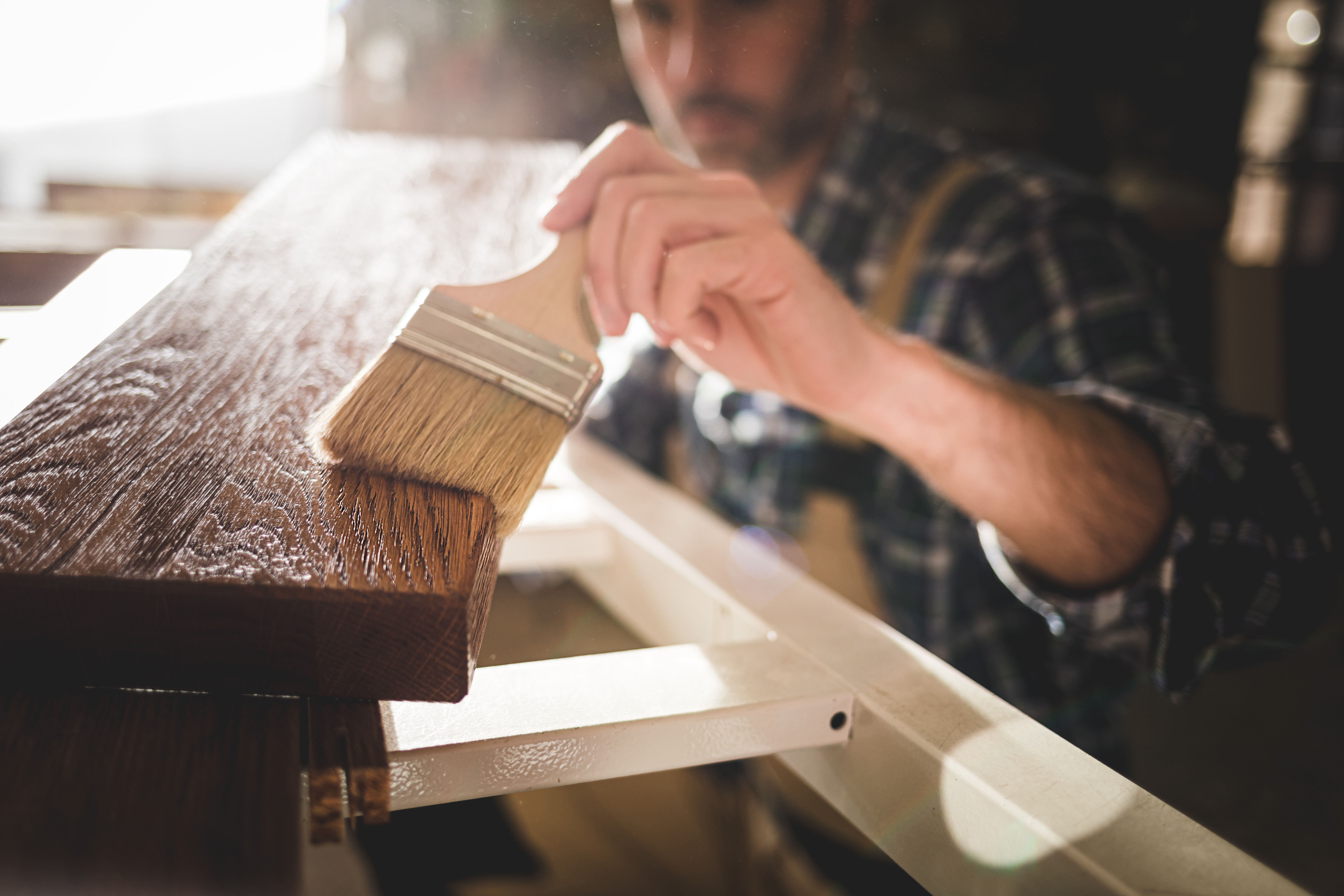 Wood finishing and quality control process